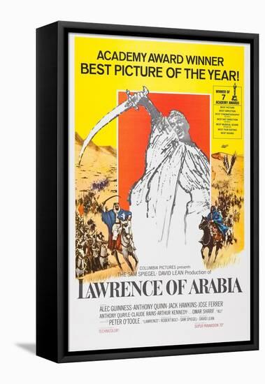 Lawrence of Arabia, 1962-null-Framed Stretched Canvas