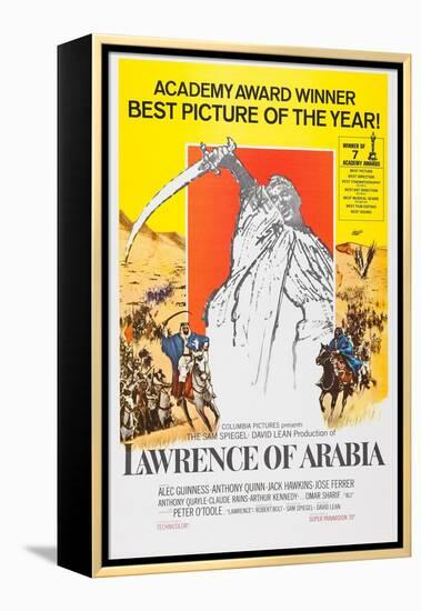 Lawrence of Arabia, 1962-null-Framed Stretched Canvas