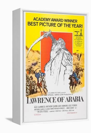 Lawrence of Arabia, 1962-null-Framed Stretched Canvas