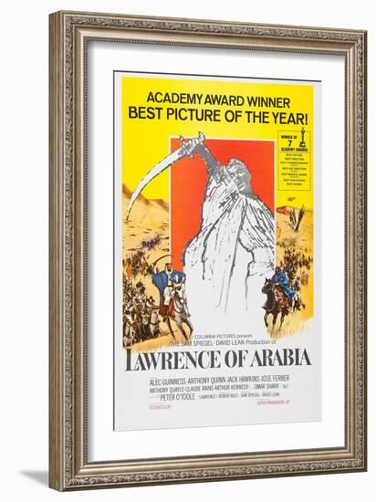 Lawrence of Arabia, 1962-null-Framed Art Print