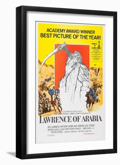 Lawrence of Arabia, 1962-null-Framed Art Print