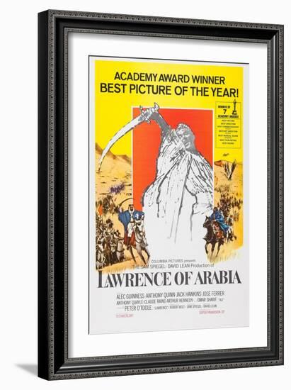 Lawrence of Arabia, 1962-null-Framed Art Print