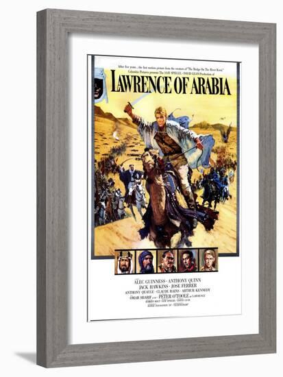 Lawrence of Arabia, 1963-null-Framed Premium Giclee Print