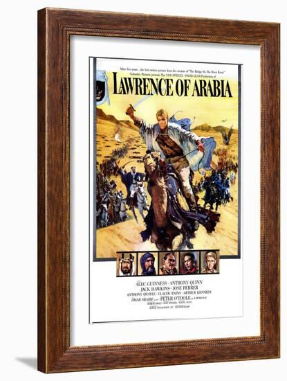 Lawrence of Arabia, 1963-null-Framed Premium Giclee Print