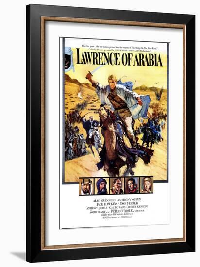 Lawrence of Arabia, 1963-null-Framed Premium Giclee Print