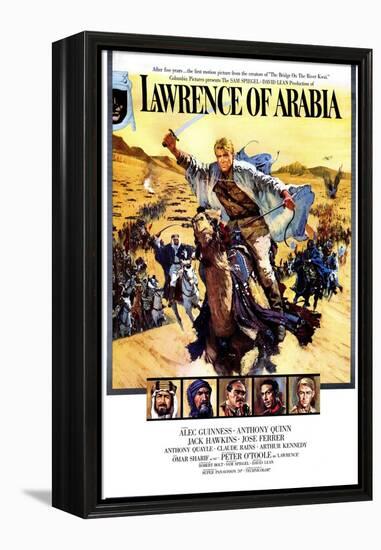 Lawrence of Arabia, 1963-null-Framed Stretched Canvas