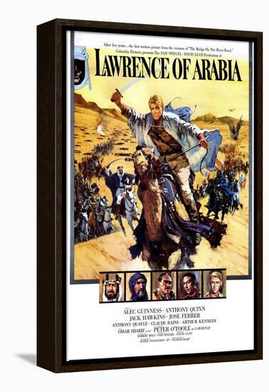 Lawrence of Arabia, 1963-null-Framed Stretched Canvas