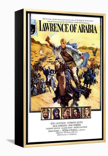 Lawrence of Arabia, 1963-null-Framed Stretched Canvas