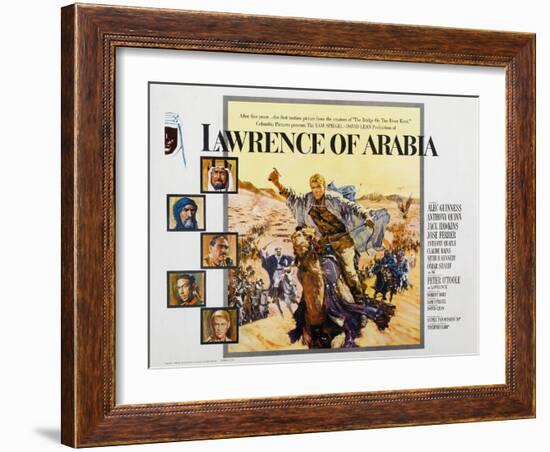 Lawrence of Arabia, 1963-null-Framed Art Print