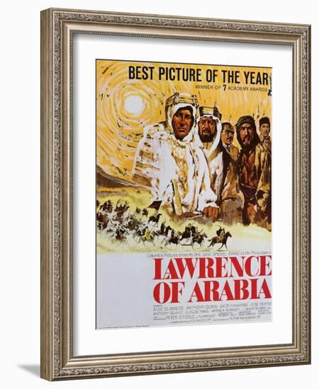 Lawrence of Arabia, 1963-null-Framed Art Print