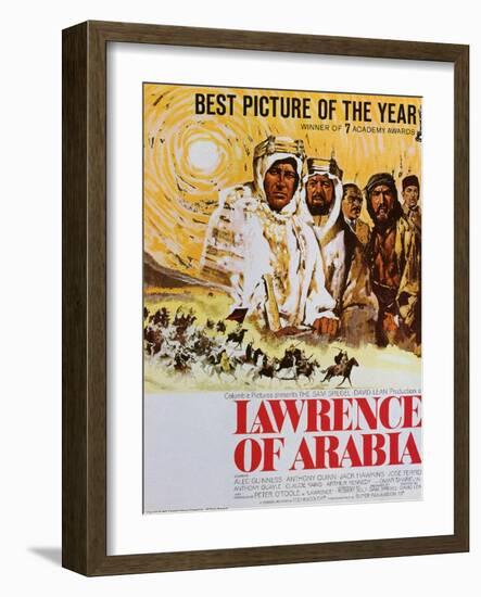 Lawrence of Arabia, 1963-null-Framed Art Print