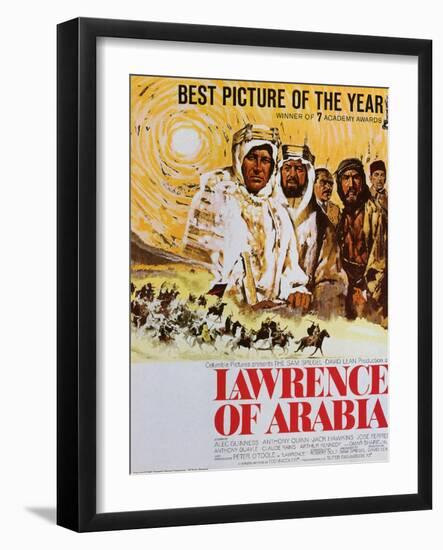 Lawrence of Arabia, 1963--Framed Art Print