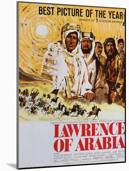 Lawrence of Arabia, 1963-null-Mounted Art Print