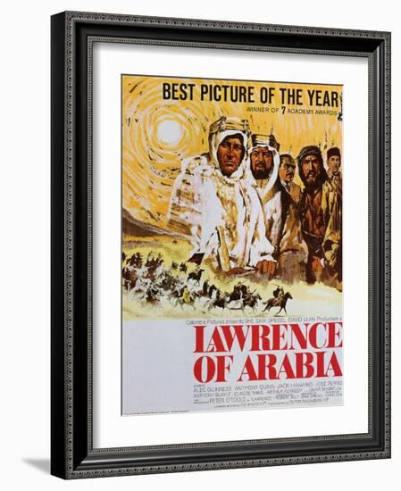 Lawrence of Arabia, 1963-null-Framed Art Print