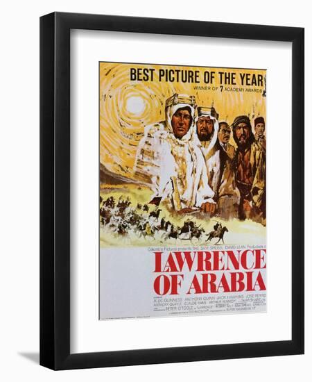 Lawrence of Arabia, 1963-null-Framed Premium Giclee Print