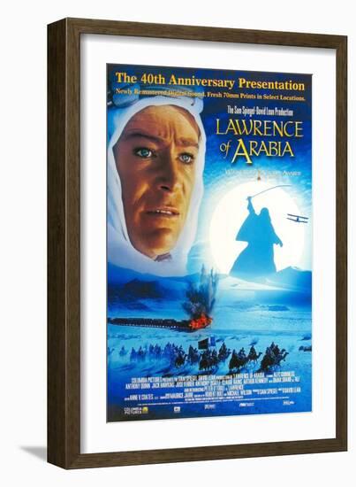 Lawrence of Arabia, 1963-null-Framed Art Print