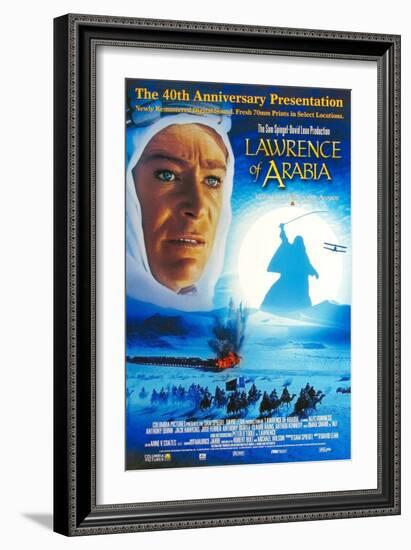 Lawrence of Arabia, 1963-null-Framed Art Print