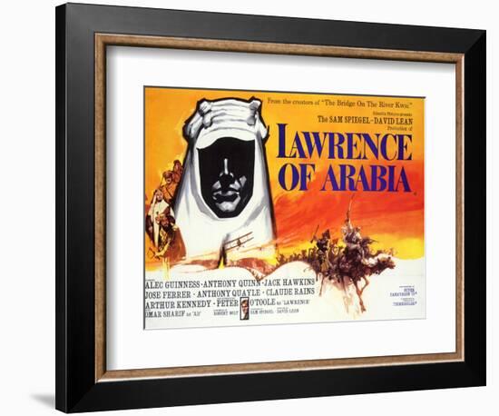 Lawrence of Arabia, 1963-null-Framed Art Print