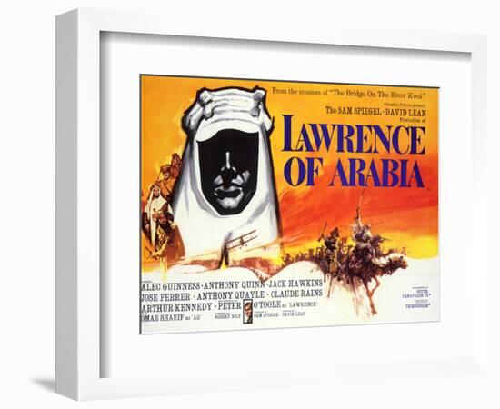 Lawrence of Arabia, 1963-null-Framed Art Print