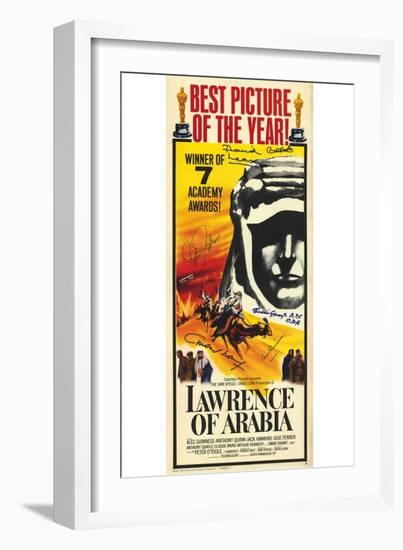 Lawrence of Arabia, 1963-null-Framed Premium Giclee Print