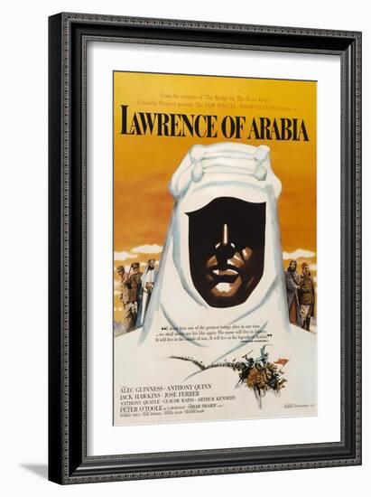 Lawrence of Arabia, 1963-null-Framed Premium Giclee Print