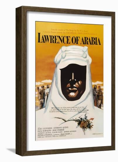 Lawrence of Arabia, 1963-null-Framed Art Print