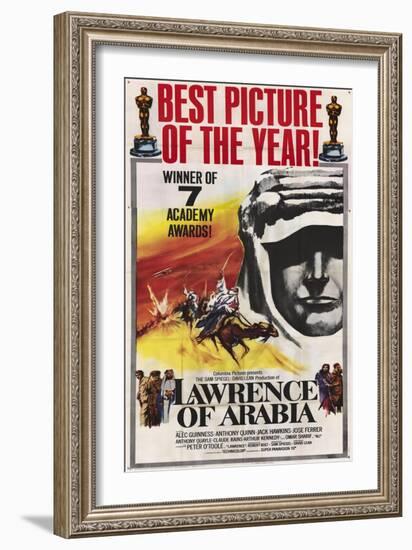 Lawrence of Arabia, 1963-null-Framed Art Print