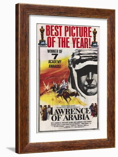 Lawrence of Arabia, 1963-null-Framed Art Print