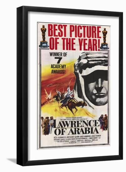 Lawrence of Arabia, 1963-null-Framed Art Print