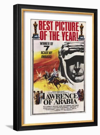 Lawrence of Arabia, 1963-null-Framed Premium Giclee Print