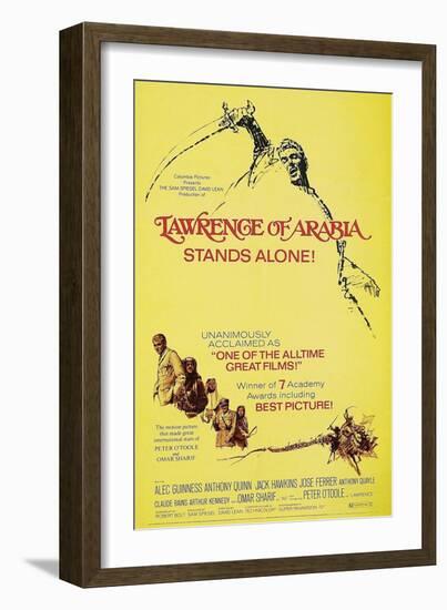 Lawrence of Arabia, 1963-null-Framed Premium Giclee Print