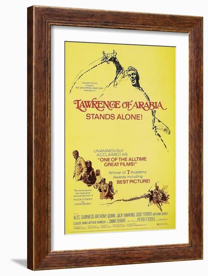 Lawrence of Arabia, 1963-null-Framed Premium Giclee Print