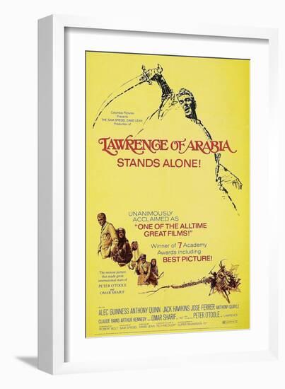 Lawrence of Arabia, 1963-null-Framed Premium Giclee Print