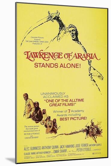 Lawrence of Arabia, 1963-null-Mounted Art Print