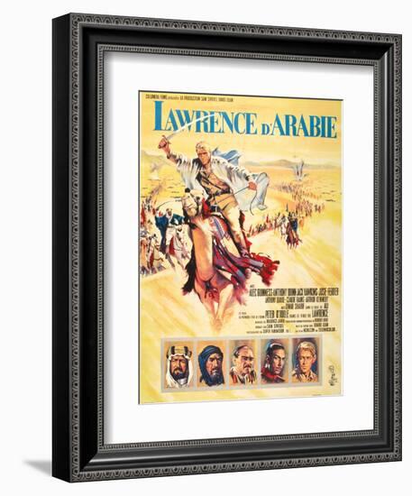 Lawrence of Arabia (aka Lawrence D'Arabie)-null-Framed Premium Giclee Print