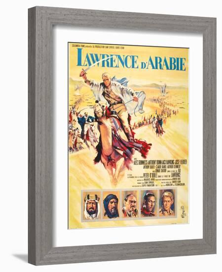 Lawrence of Arabia (aka Lawrence D'Arabie)-null-Framed Art Print