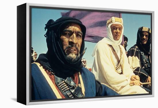 Lawrence of Arabia, Anthony Quinn, Peter O'Toole, Omar Sharif, 1962-null-Framed Stretched Canvas