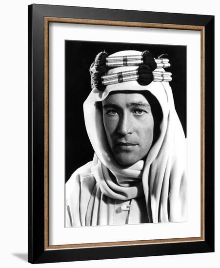 Lawrence of Arabia, Directed by David Lean, Peter O'Toole, 1962-null-Framed Photo