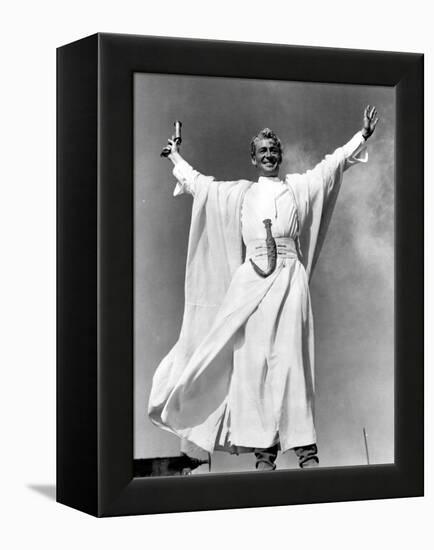 Lawrence of Arabia, Peter O'Toole, 1962, Victory Stance-null-Framed Stretched Canvas