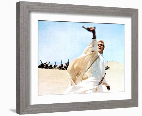 Lawrence Of Arabia, Peter O'Toole, 1962-null-Framed Photo