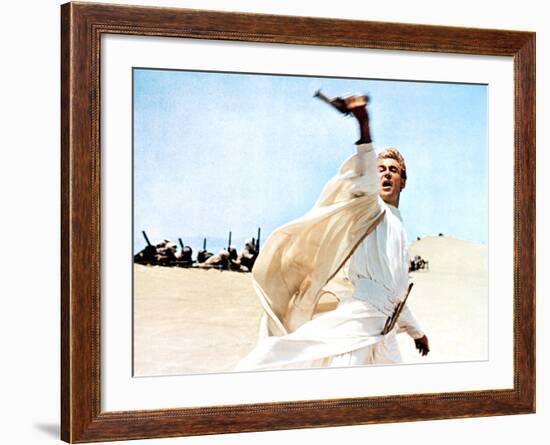 Lawrence Of Arabia, Peter O'Toole, 1962-null-Framed Photo