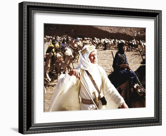 Lawrence Of Arabia, Peter O'Toole, 1962-null-Framed Photo