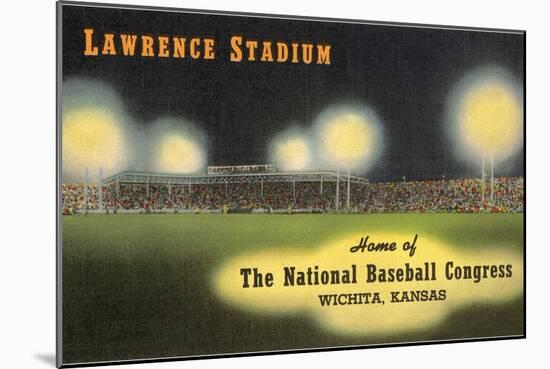 Lawrence Stadium, Wichita, Kansas-null-Mounted Art Print