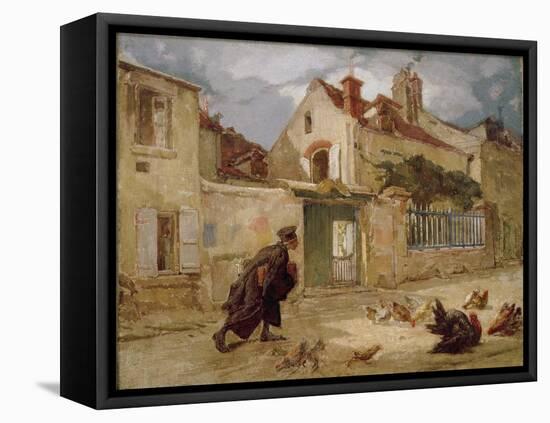 Lawyer Going to Court, 1859-60-Thomas Couture-Framed Premier Image Canvas