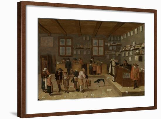 Lawyers Office-Pieter De Bloot-Framed Art Print