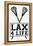 Lax 4 Life Lacrosse Sports-null-Framed Stretched Canvas