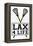 Lax 4 Life Lacrosse Sports-null-Framed Stretched Canvas