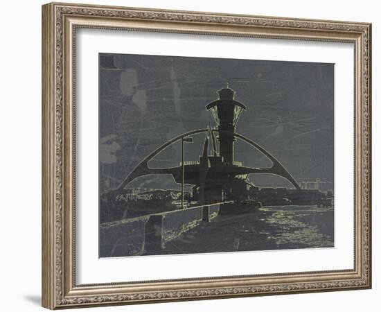 Lax Grey-NaxArt-Framed Art Print