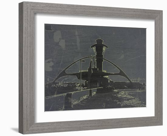 Lax Grey-NaxArt-Framed Art Print