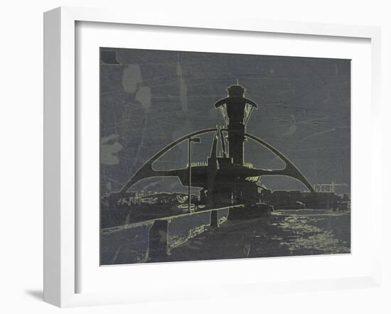 Lax Grey-NaxArt-Framed Art Print